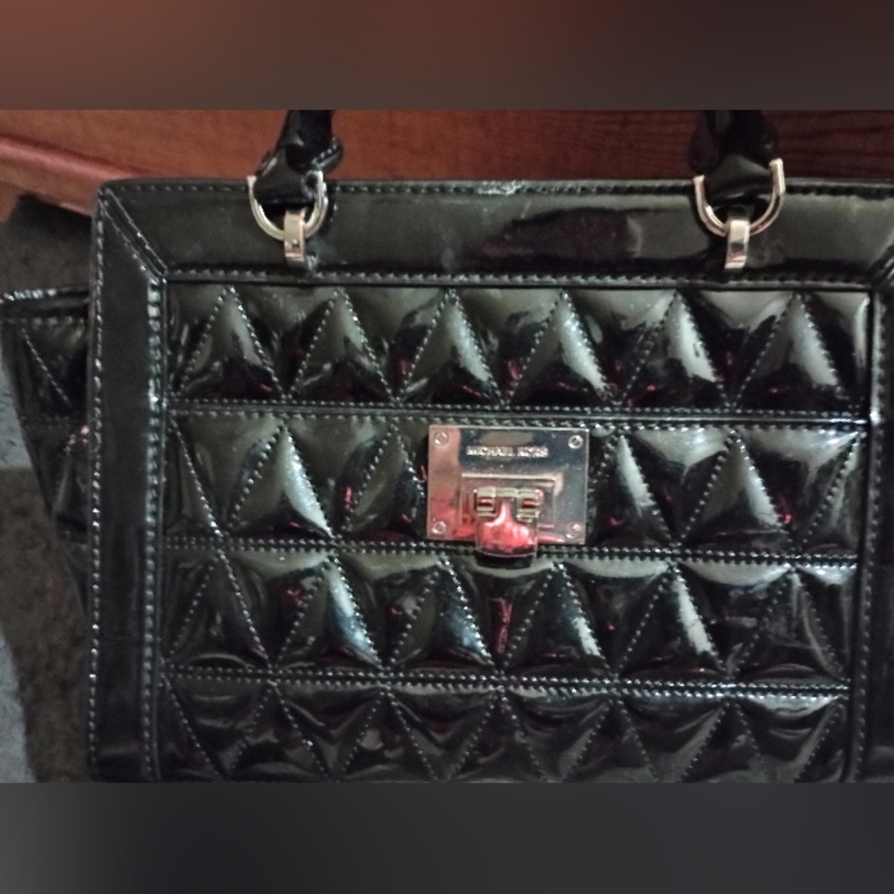 Michael Kors Black Quilted Women's Bag